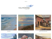 Tablet Screenshot of kathleenkalinowski.com
